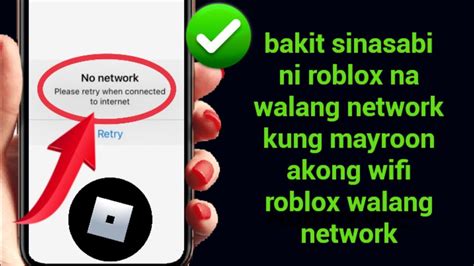 Paano Ayusin Ang Roblox Walang Network Mangyaring Subukang Muli Kapag