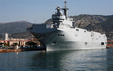 French Navy Warship Amphibious Assault Ship Warships 1080p Helicopter Carrier French Ship