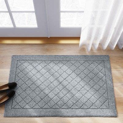 2 6 X3 10 Washable Diamond Clarkson Tufted And Hooked Accent Rug Gray