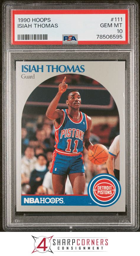 Isiah Thomas 1990 Hoops 111 Base Price Guide Sports Card Investor