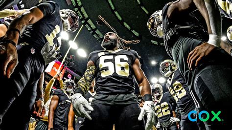 Nfl Week Watch Demario Davis Lead Saints Pregame Huddle Vs Chicago