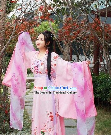 Hand Painted Genuine China Clothes Hanfu for Women