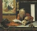 Saint Jerome In His Study After Marinus Van Reymerswaele