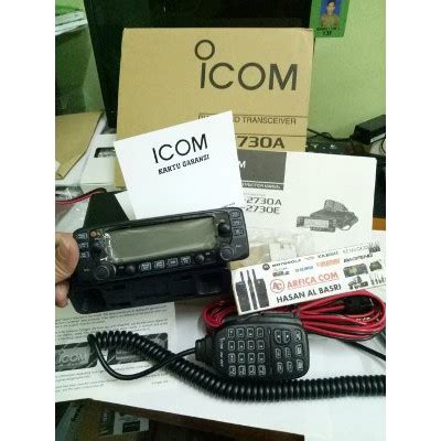 Jual Radio Rig Icom A Dual Band Shopee Indonesia