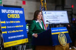 New York stimulus checks: Inflation refunds coming in one month 