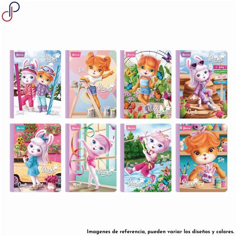 Cuaderno Norma Cosido Peluches