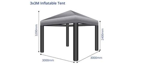 Branded Inflatable Event Gazebos Full Colour Printed