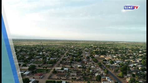 Fatick Ville vue du ciel par drone By SINE TV Sénégal YouTube