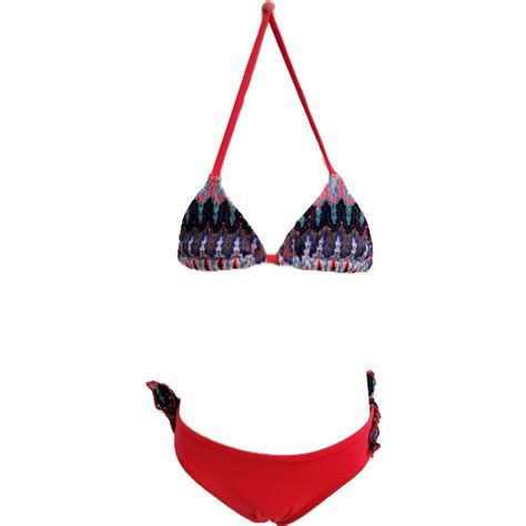 point Παιδικό Μαγιό Bikini Set για Κορίτσι Μπλε Κόκκινο BestPrice gr