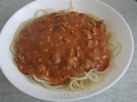 Spagetti Po Bolo Sku Przepis Archiwum Przyslijprzepis Pl