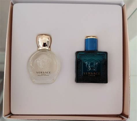 Coffret Duo Eros Edt Homme 5 Ml Edp Femme De Versace Perlerare63