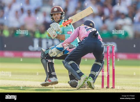 London Uk July Ben Foakes Batting For Surrey Against