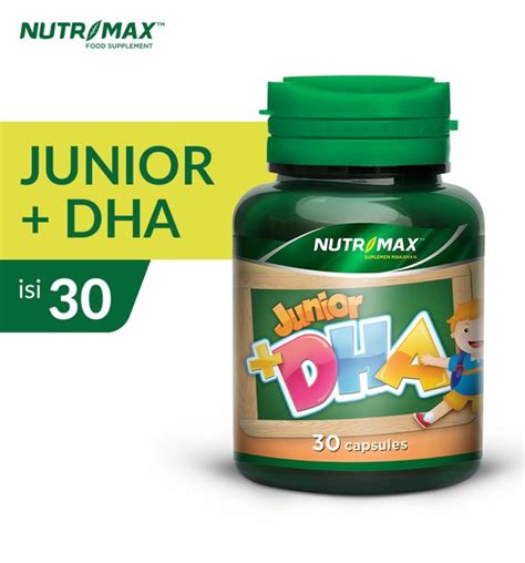 Jual Nutrimax Junior Plus Dha Isi Naturecaps Nutrisi Otak Anak Di