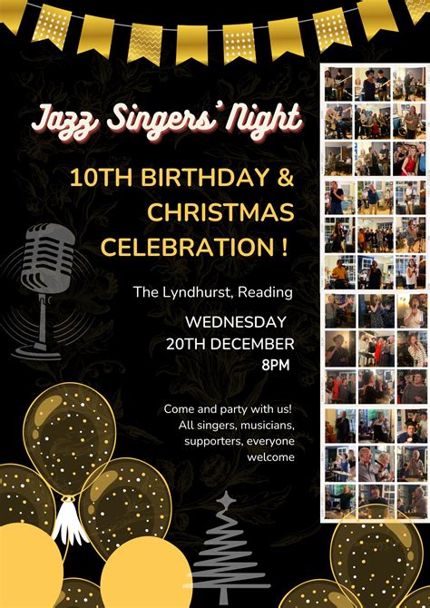 Jazz Singers' Night in Reading - 10th Birthday & Christmas Celebration! | What's On Reading