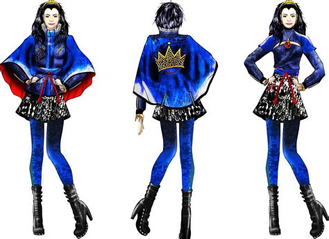 Disneys Descendants Costumes Set Design And Incredible Behind The