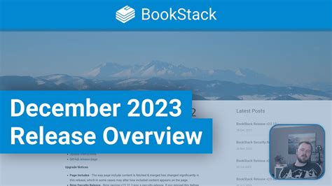 BookStack December 2023 Release Overview V23 12 YouTube