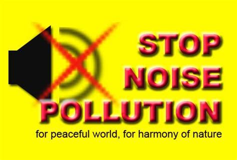 POSTERS FOR NOISE POLLUTION