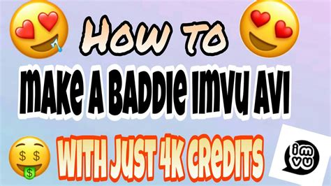 How To Make A Baddie Imvu Avi With 4k Credits Youtube