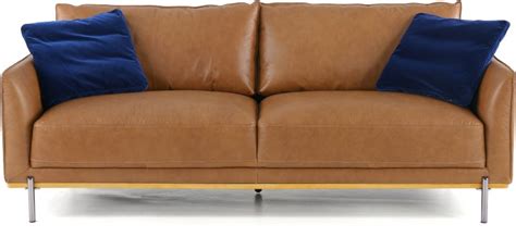 Camel Leather Sofa - Odditieszone