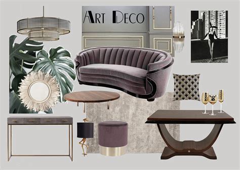 Moodboard Art Deco On Behance