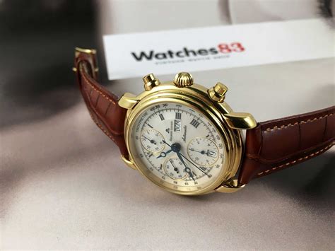 Maurice Lacroix automatic Vintage watch chronograph Cal Valjoux 7750 ...