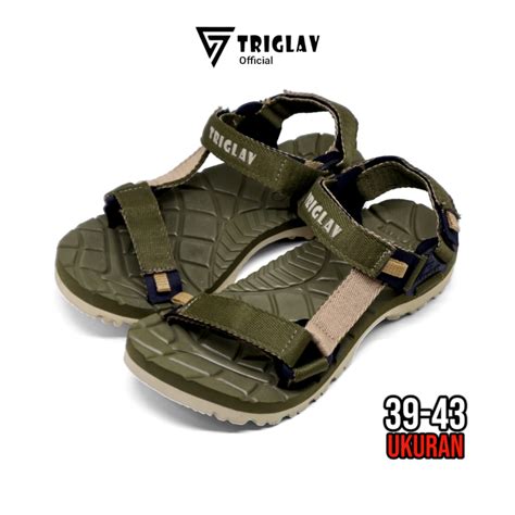 Jual Triglav Sandal Gunung Cowok Casual Pro Karet Shopee Indonesia