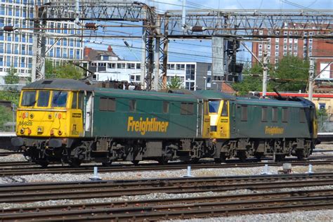 Freightliner Class 86 86628 Class 90 90016 Crewe Flickr