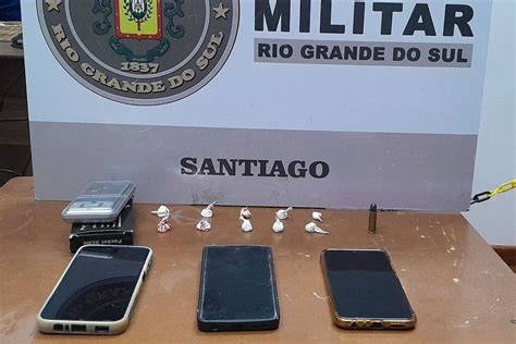 Trio é Preso Por Tráfico De Drogas Em Santiago