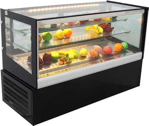 Amazon Intbuying V Inch Glass Refrigerated Cake Pie Showcase