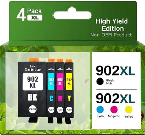 902xl Ink Cartridges Combo Pack Compatible For Hp 902xl Hp