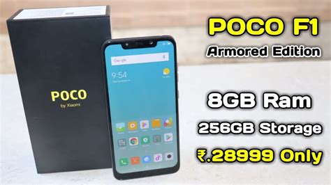 POCO F1 Armored Edition 8GB Ram 256GB Storage Flangship Smartphone