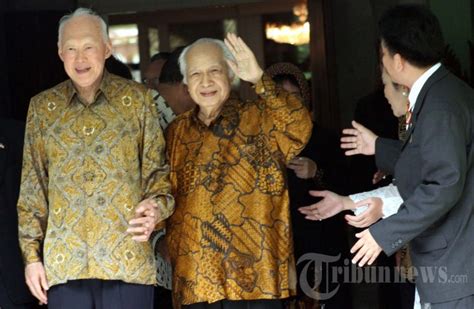 Lee Kuan Yew Dan Soeharto Foto 1 1581701 TribunNews