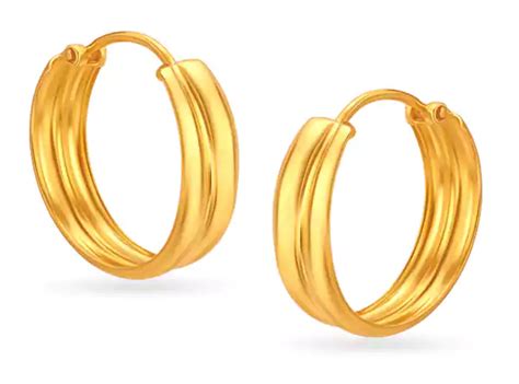 Stylish Daily Wear Gold Earrings For Modern Women