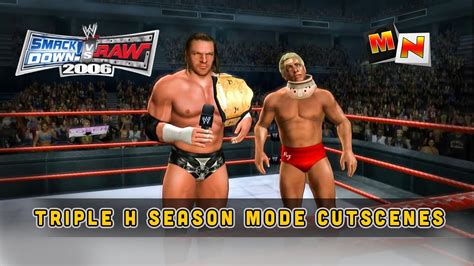 Wwe Smackdown Vs Raw Triple H Raw Season Mode Cut Scenes Only