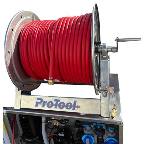 protool stainless steel hose reel psi ftft