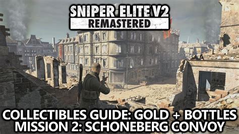 Sniper Elite V2 Remastered Collectibles Guide Gold Bars Bottles