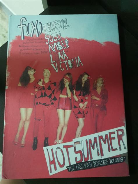 F X Hot Summer Album Cover