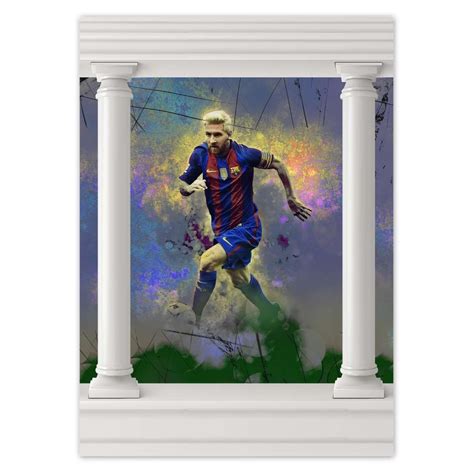 Naklejka ścienna 50x70 Lionel Messi ZeSmakiem Sklep EMPIK