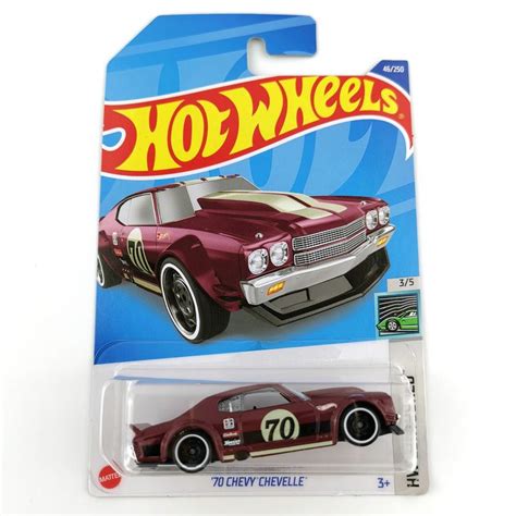 Машинка Hot wheels Bargain price 70 CHEVY CHEVELLE model toy купить с доставкой по выгодным
