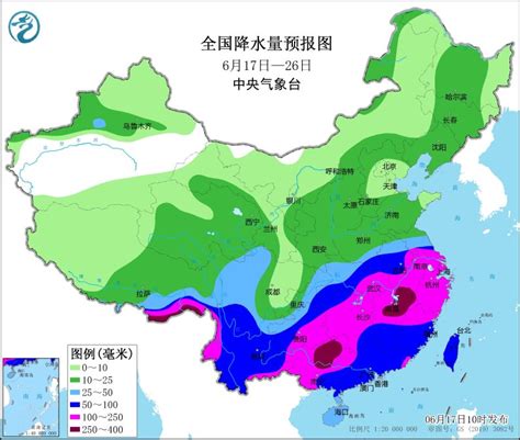 中央气象台：未来十天江南华南等地多降雨 华北黄淮等地有高温天气