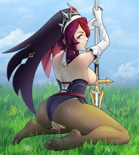 Rosaria From Genshin Impact By Svetlis Hentai Foundry