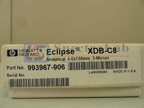 Hp Eclipse Xdb C Analytical X Mm Micron Spectralab