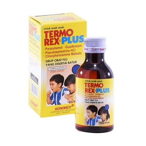 Jual Termorex Plus Syrup Ml Shopee Indonesia