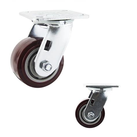 Pu Inch Replacement Lbs Pp Core Heavy Duty Rigid Casters