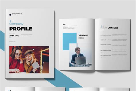 advertising company profile design