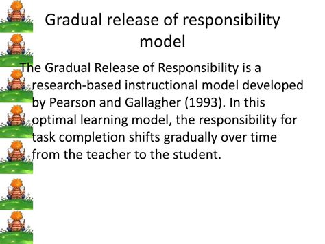 Ppt Gradual Release Of Responsibility Model Powerpoint Presentation