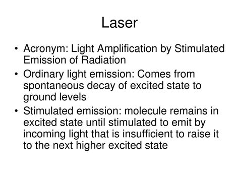 Ppt Lasers And Confocal Powerpoint Presentation Free Download Id 822186