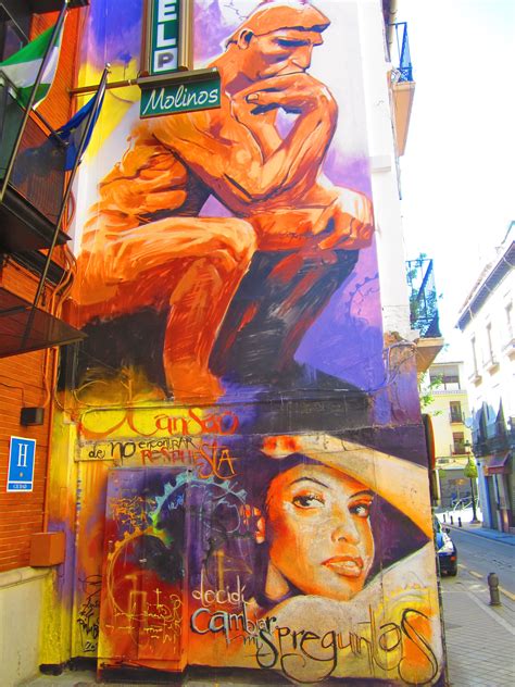 El Ni O De Las Pinturas Granada Spain Amazing Street Art Street