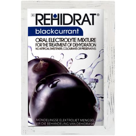 Rehidrat, Oral Electrolyte Mixture, Blackcurrant, 14g – Natra Heal Wellness