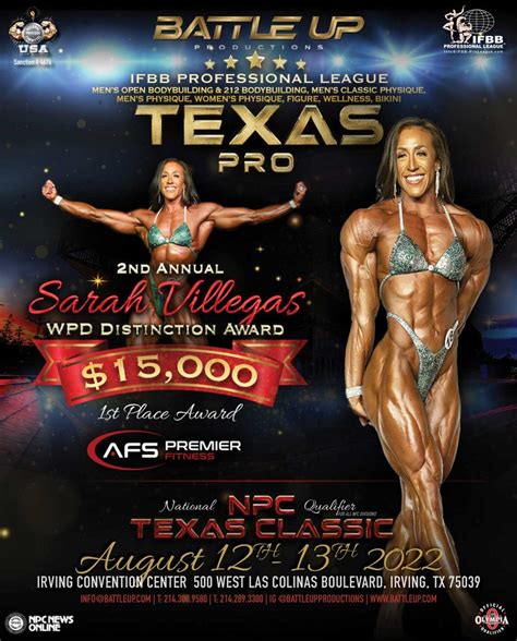 Ifbb Pro League Texas Pro Npc Texas Classic Npc Usa Texas